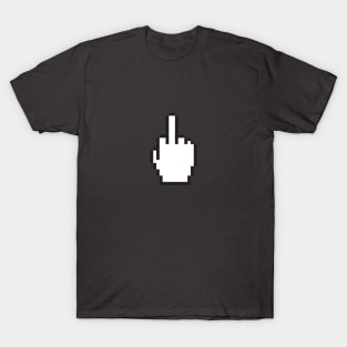 Digital Middle Finger T-Shirt